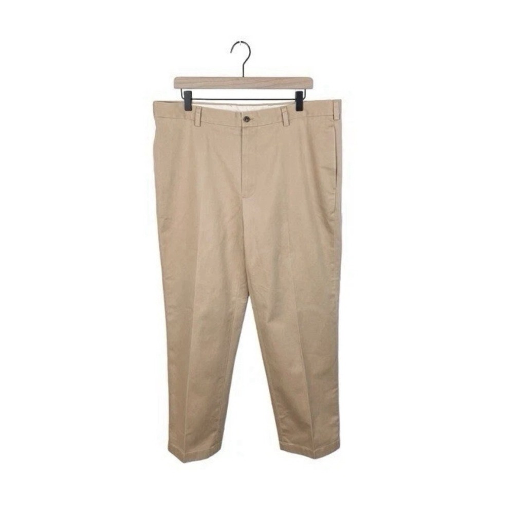NWT BROOKS BROTHERS Khaki Beige Clark Pants 38 X 27 Lightweight Advantage Chino